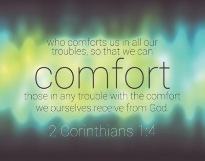 Comfort Those In Trouble
